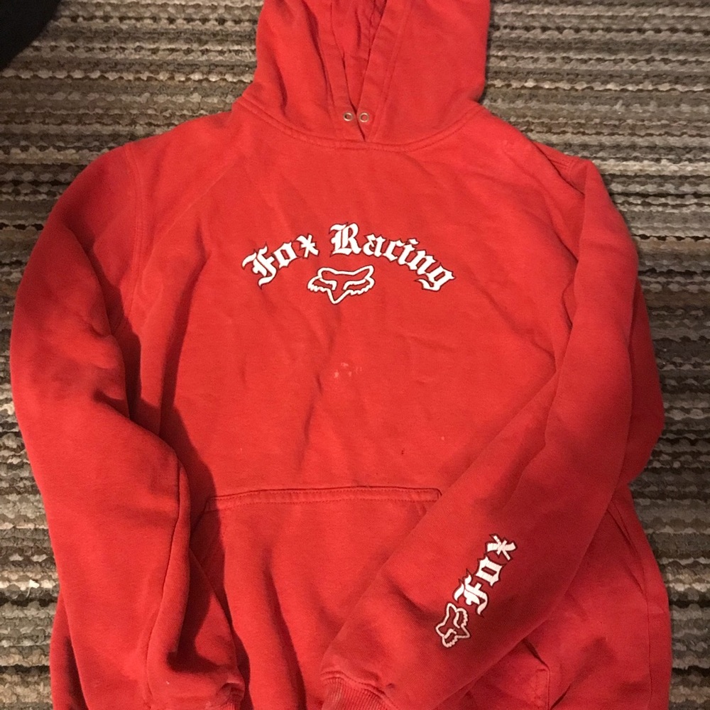 Discontinued fox racing hoodie